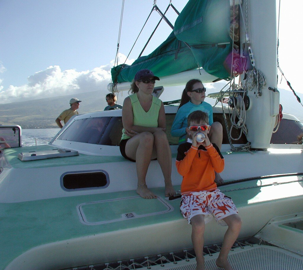 Catamaran to Lanai